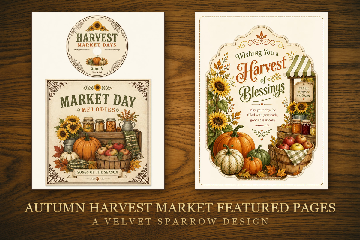 Autumn Harvest Market Featured Pages