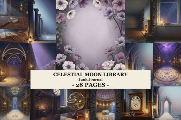 Celestial Moon Library