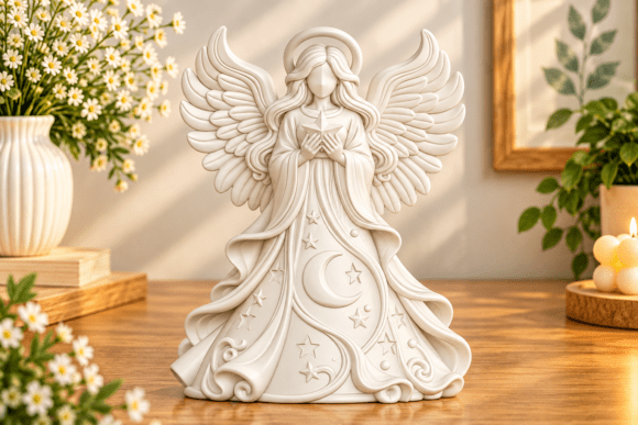 Woodland Christmas Animals STL – 3D Printable Owl, Reindeer & Fox Figurine Set - Image 17