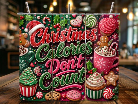 Christmas Calories Dont Count Tumbler