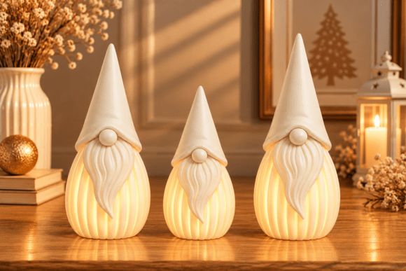 Minimalist Holy Family Nativity 3D STL – Printable Christmas Sculpture - Image 18