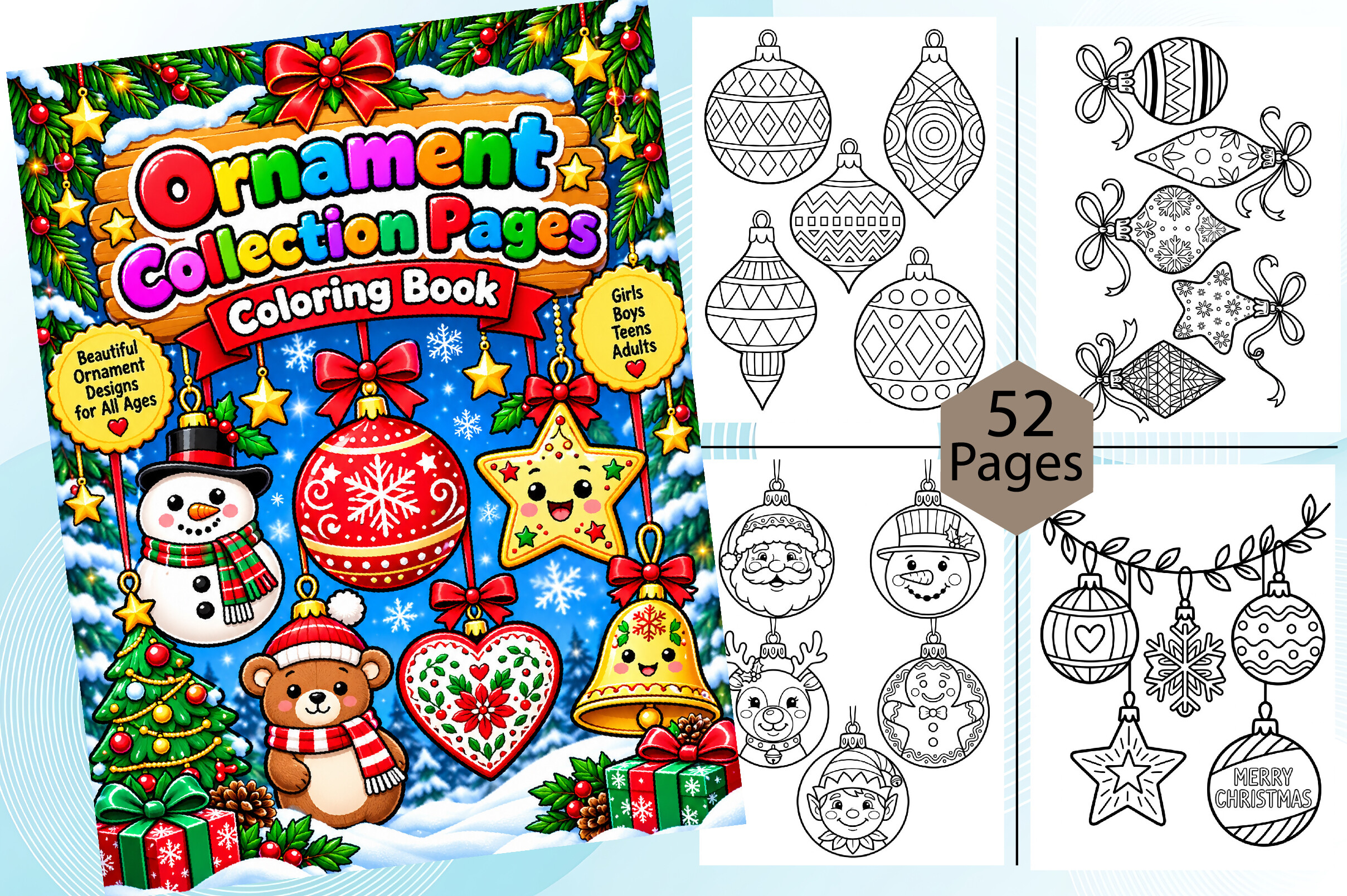 Christmas Ornament Collection Book