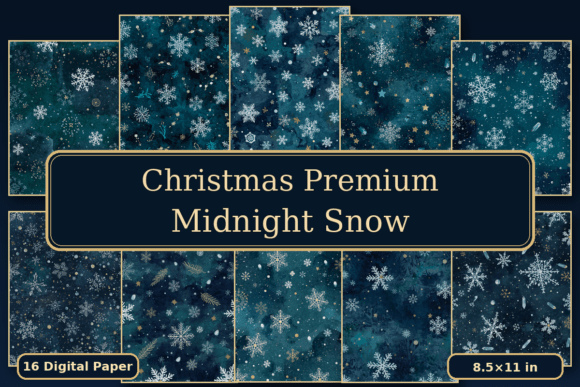 Christmas Premium Midnight Snow