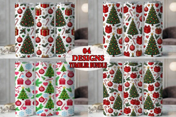 Christmas Tree Gift Tumbler Bundle
