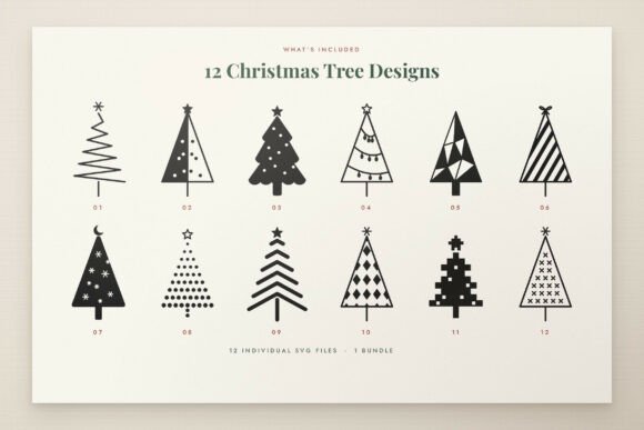 Christmas Tree SVG Bundle