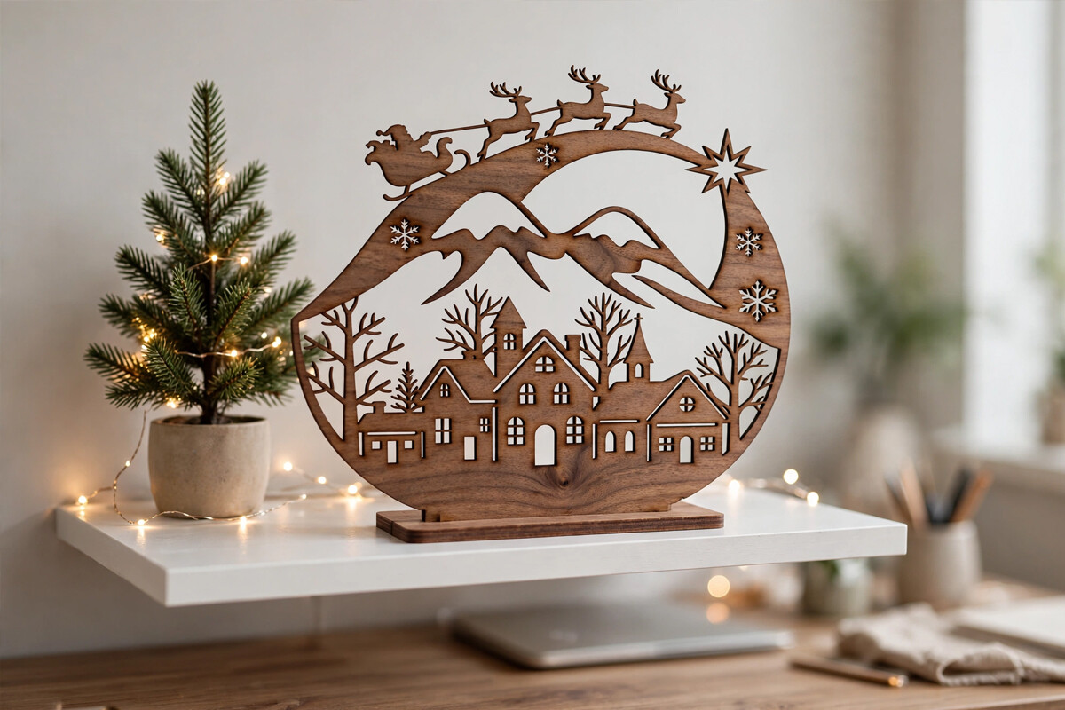 Christmas Village SVG