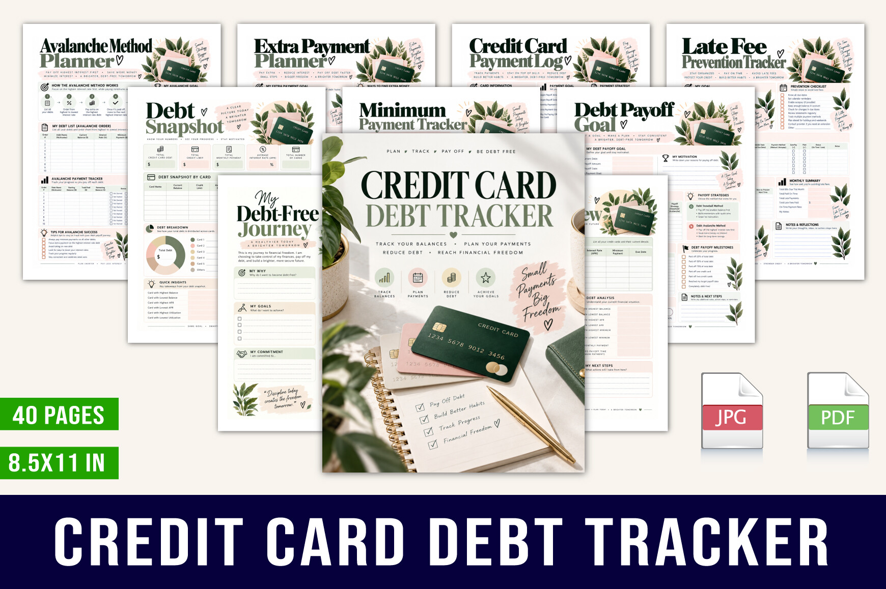 π³ Credit Card Debt Tracker