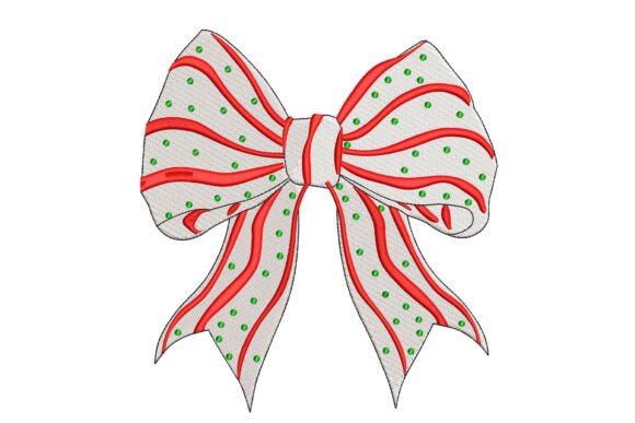 Glitter Holiday Snack Cake Bow