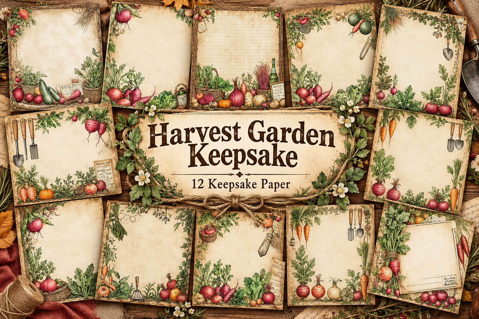 Harvest Garden Keep Sake