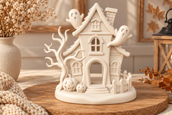 Cute Cat Pumpkin Halloween STL – Kawaii 3D Printable Decor Model - Image 7