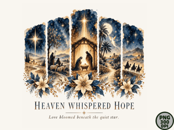 Heaven Whispered Hope Christian PNG