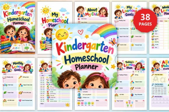 Kindergarten Homeschool Planner