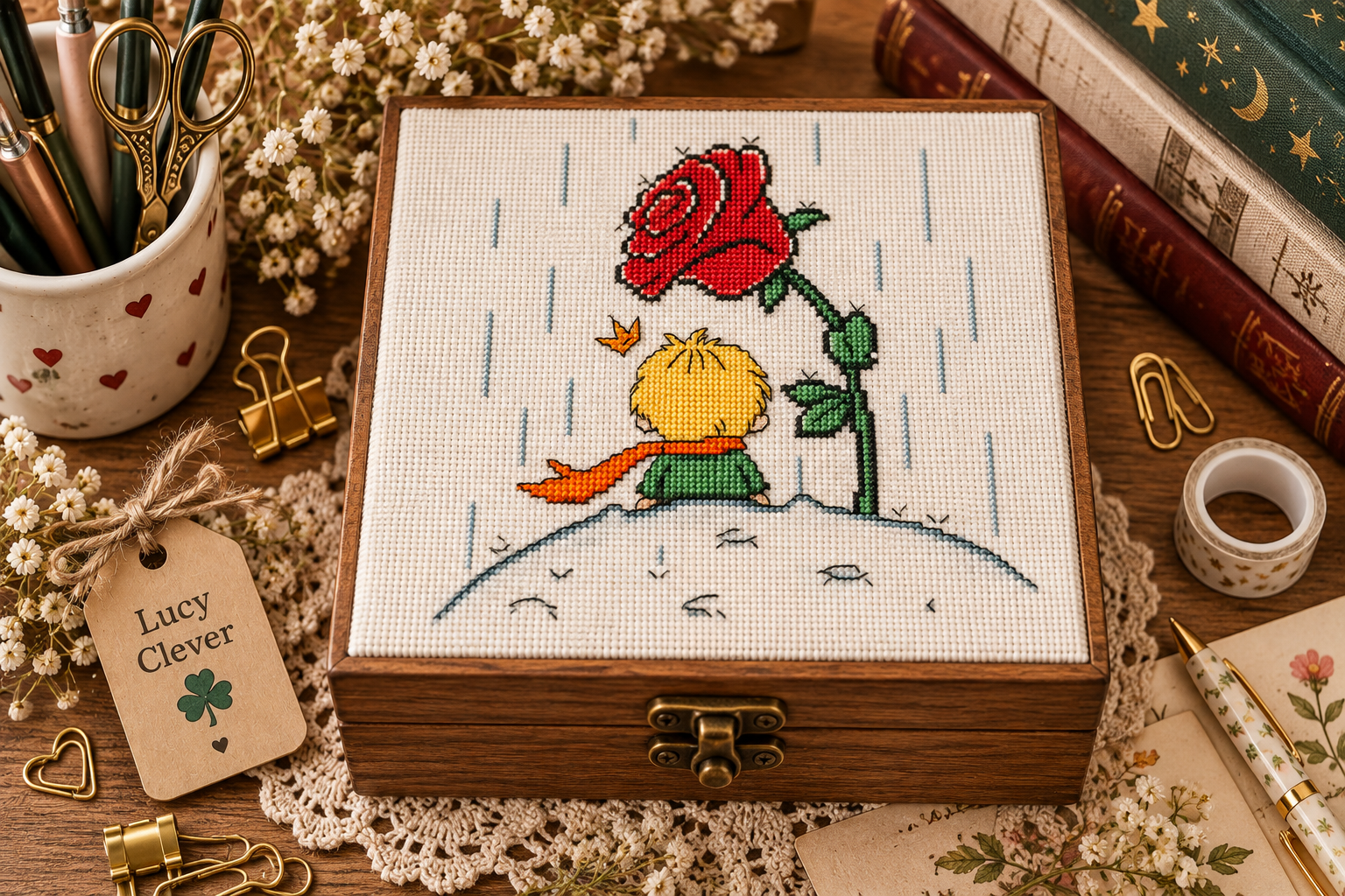 Little Dreamer and Rose