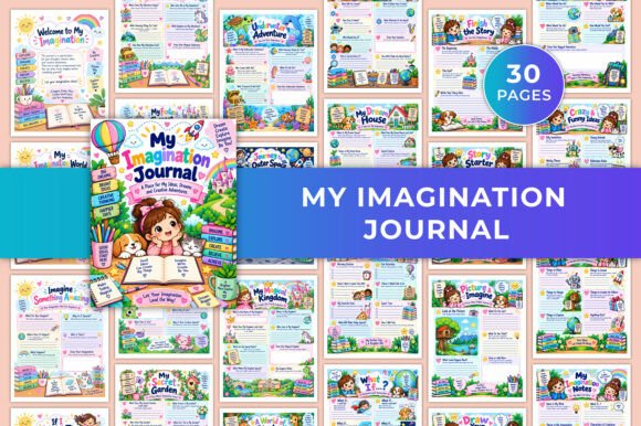My Imagination Journal KDP Interiors