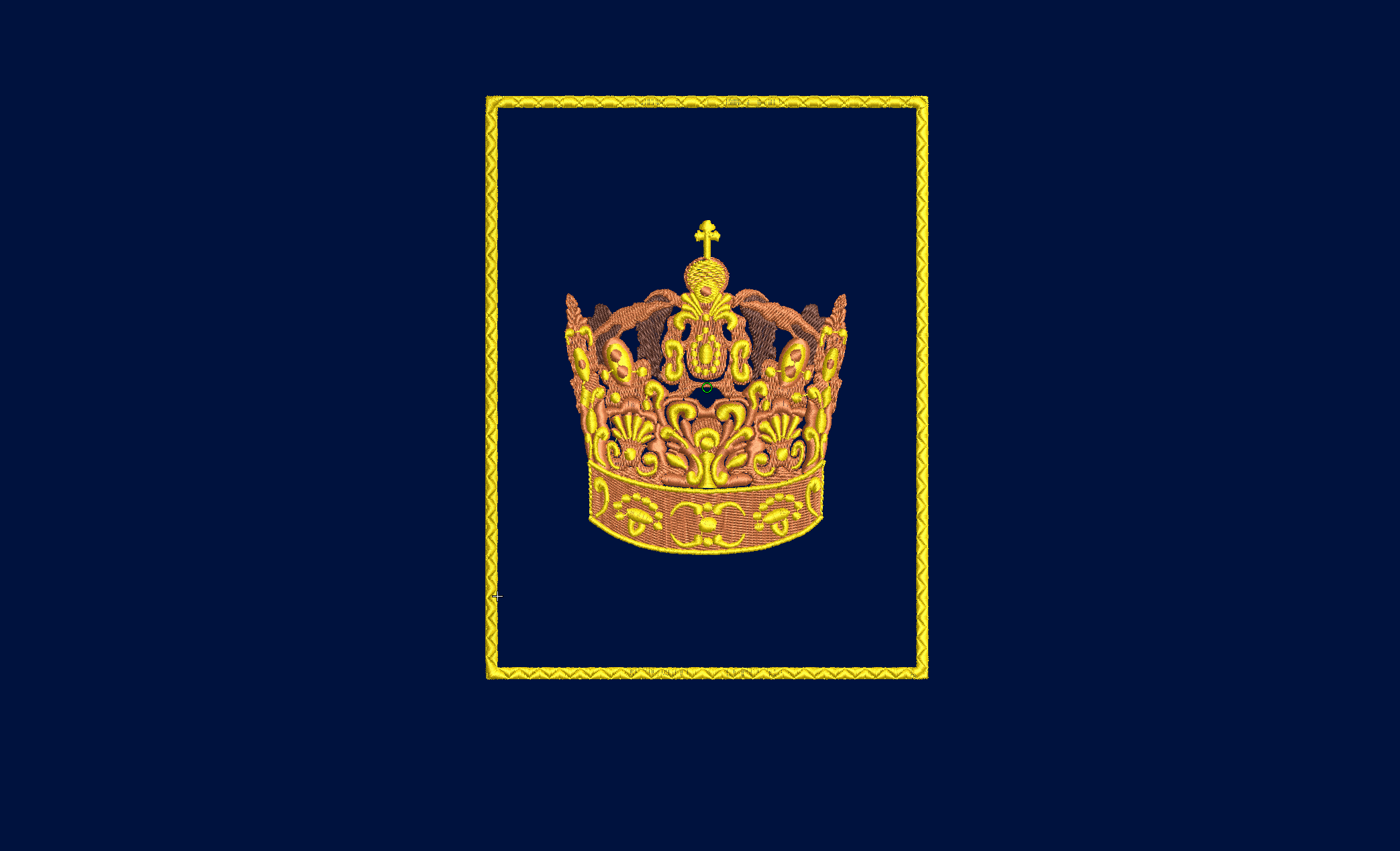 Original Krone Detailisiert