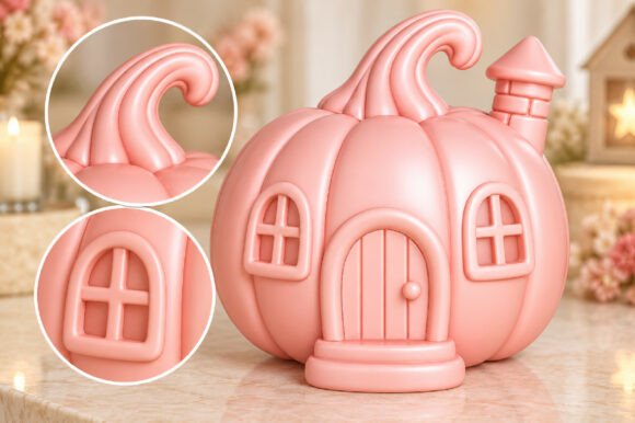 Halloween Gnome Figurine STL Set – 3 Spooky 3D Print Models - Image 16