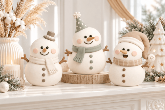 Santa Boot Planter Christmas 3D STL - Festive Holiday Succulent Planter Model - Image 10