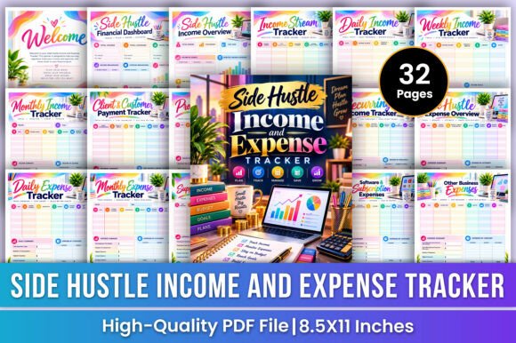 Side Hustle Income & Expense Tracker