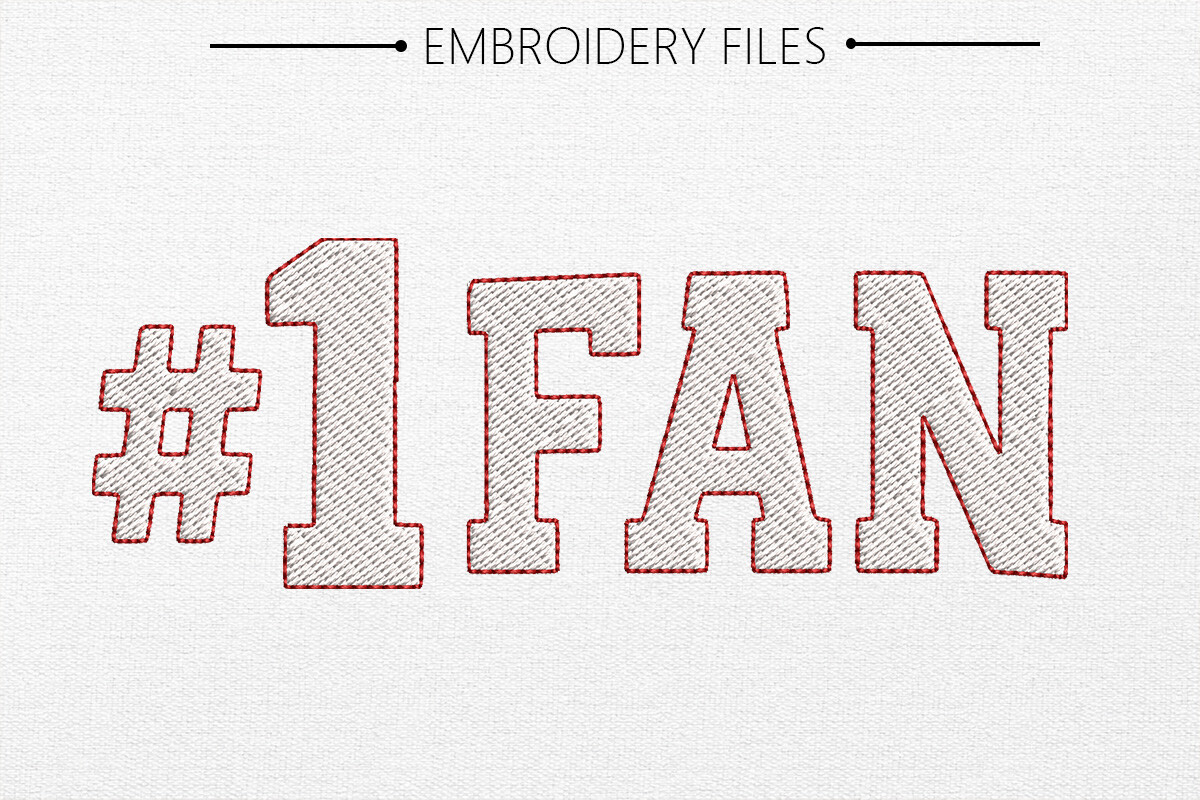 #1 Fan Embroidery Design