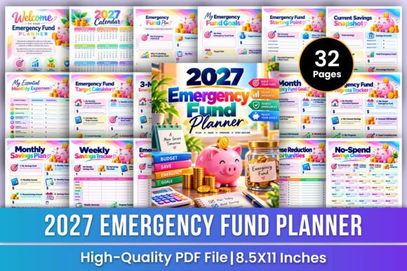 2027 Emergency Fund Planner | Financial