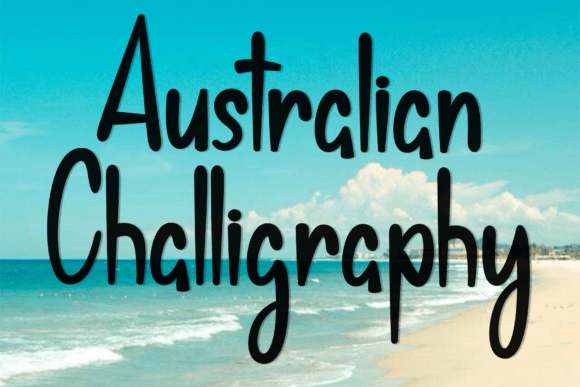 Australian Challigraphy