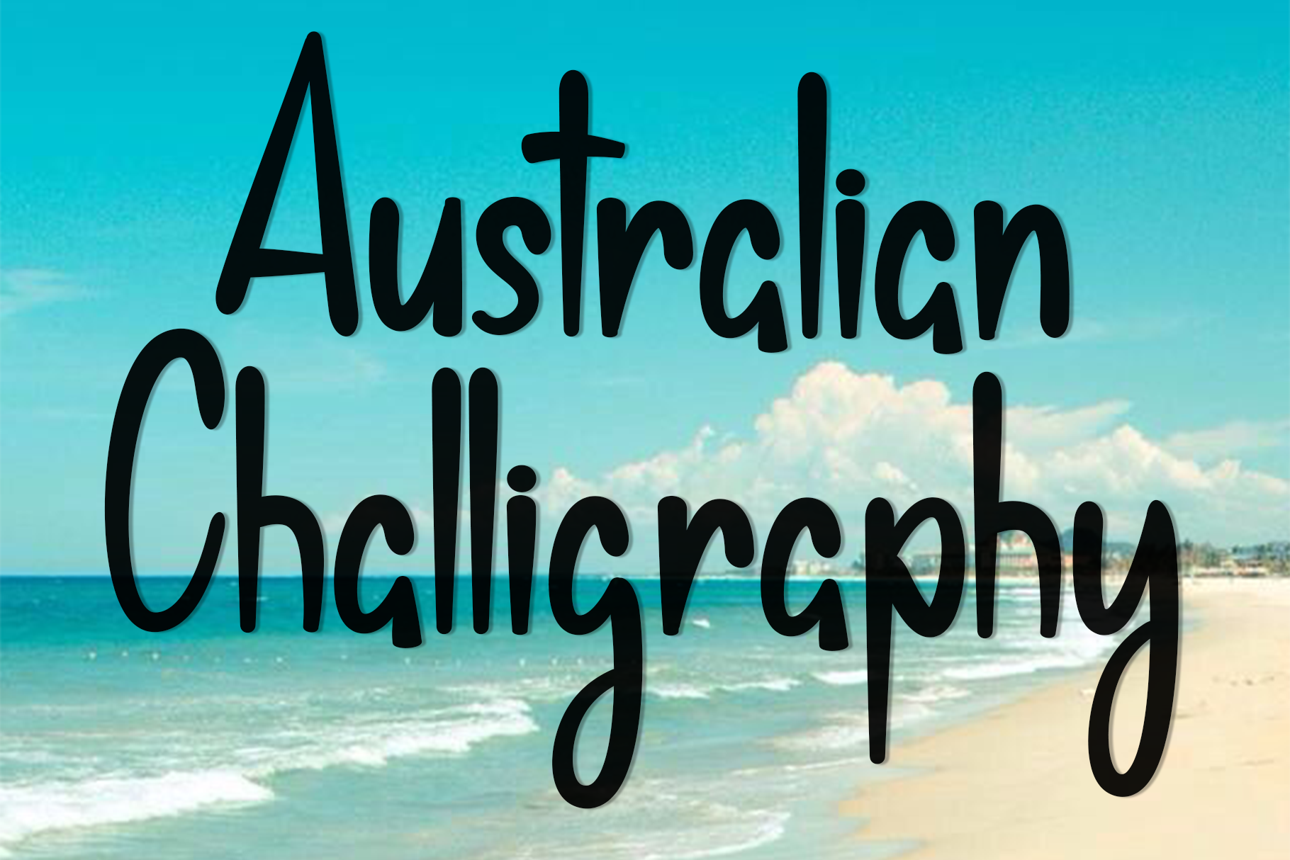 Australian Challigraphy