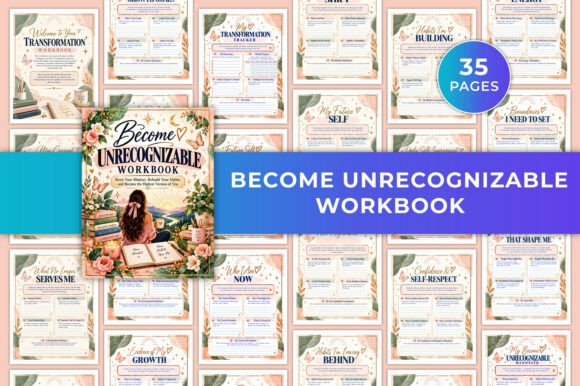 Become Unrecognizable Workbook KDP
