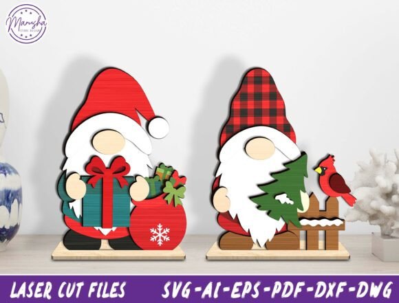 Christmas Gnome SVG Bundle