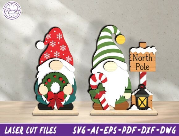 Christmas Gnome SVG Bundle