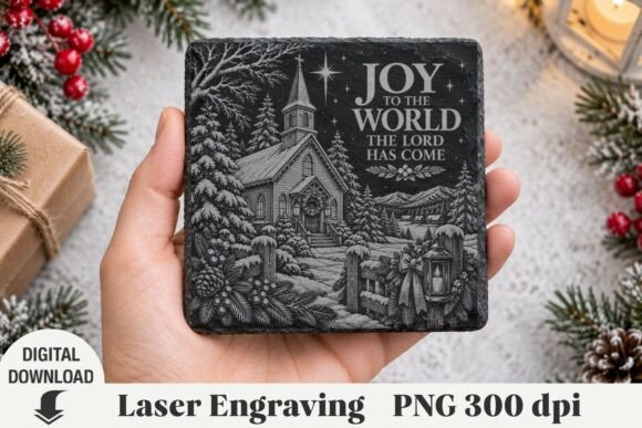 Christmas, Laser Engraving, Nativity