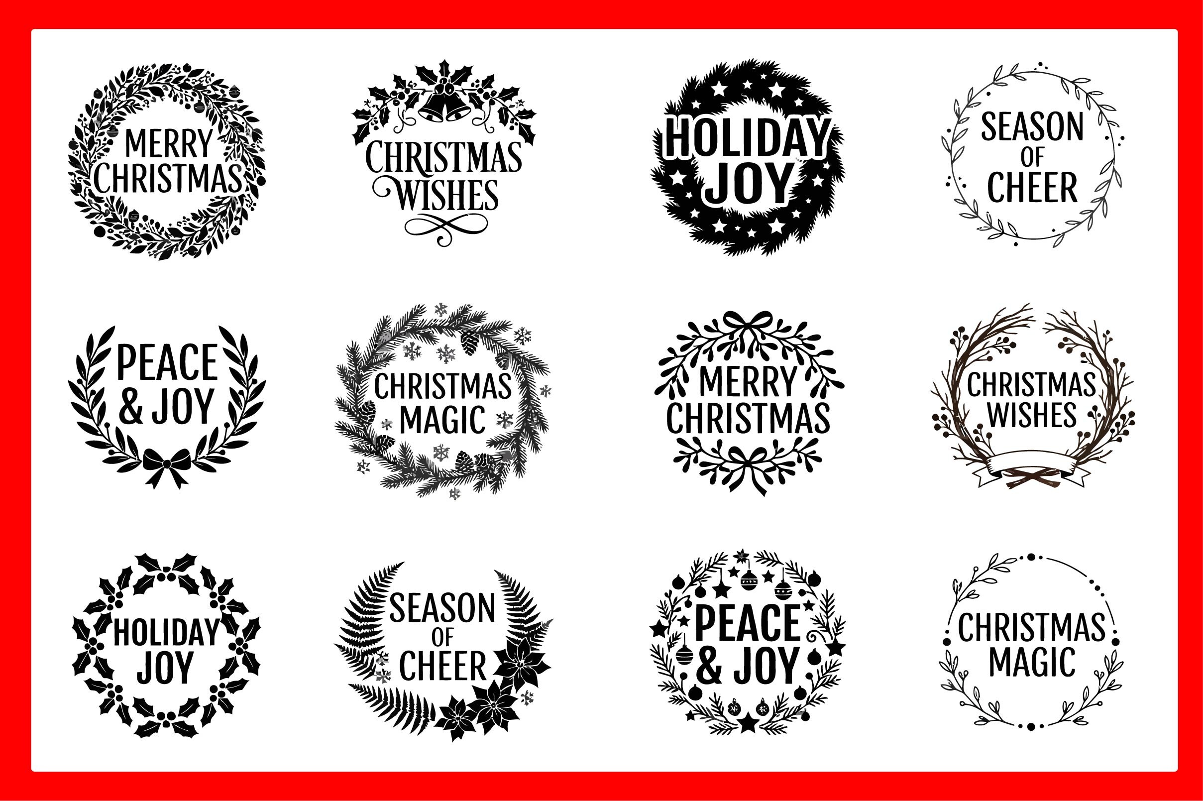 Christmas SVG Design Bundle