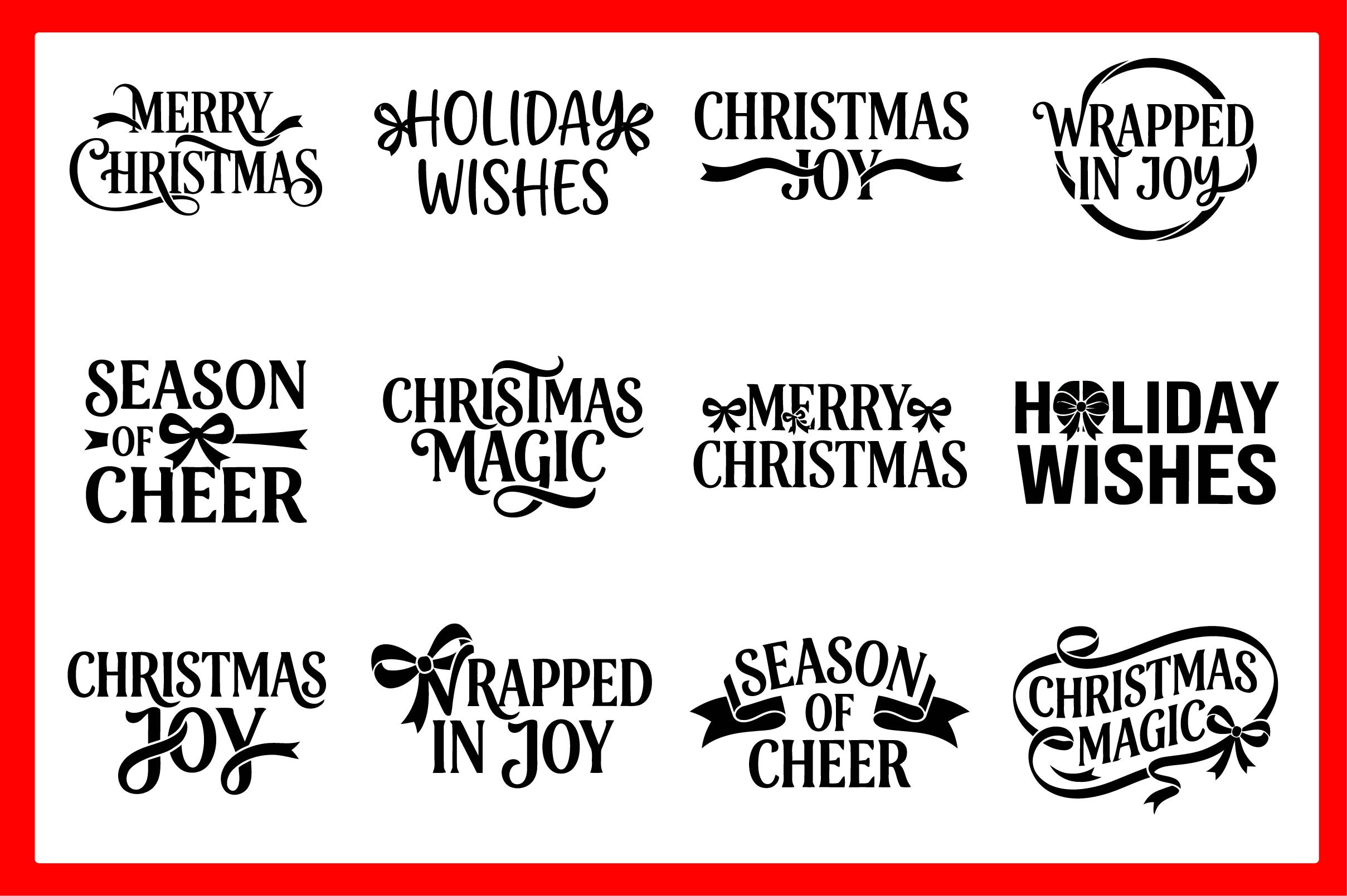 Christmas SVG Design Bundle
