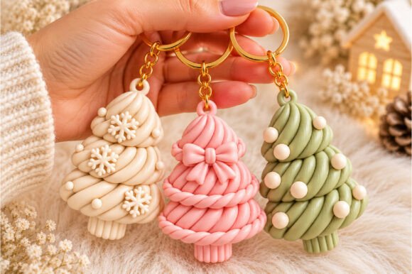Cute Bugs 3D Printable STL Bundle - 4 Adorable Bug Models for Keychains - Image 10