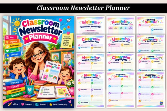 Classroom Newsletter Planner