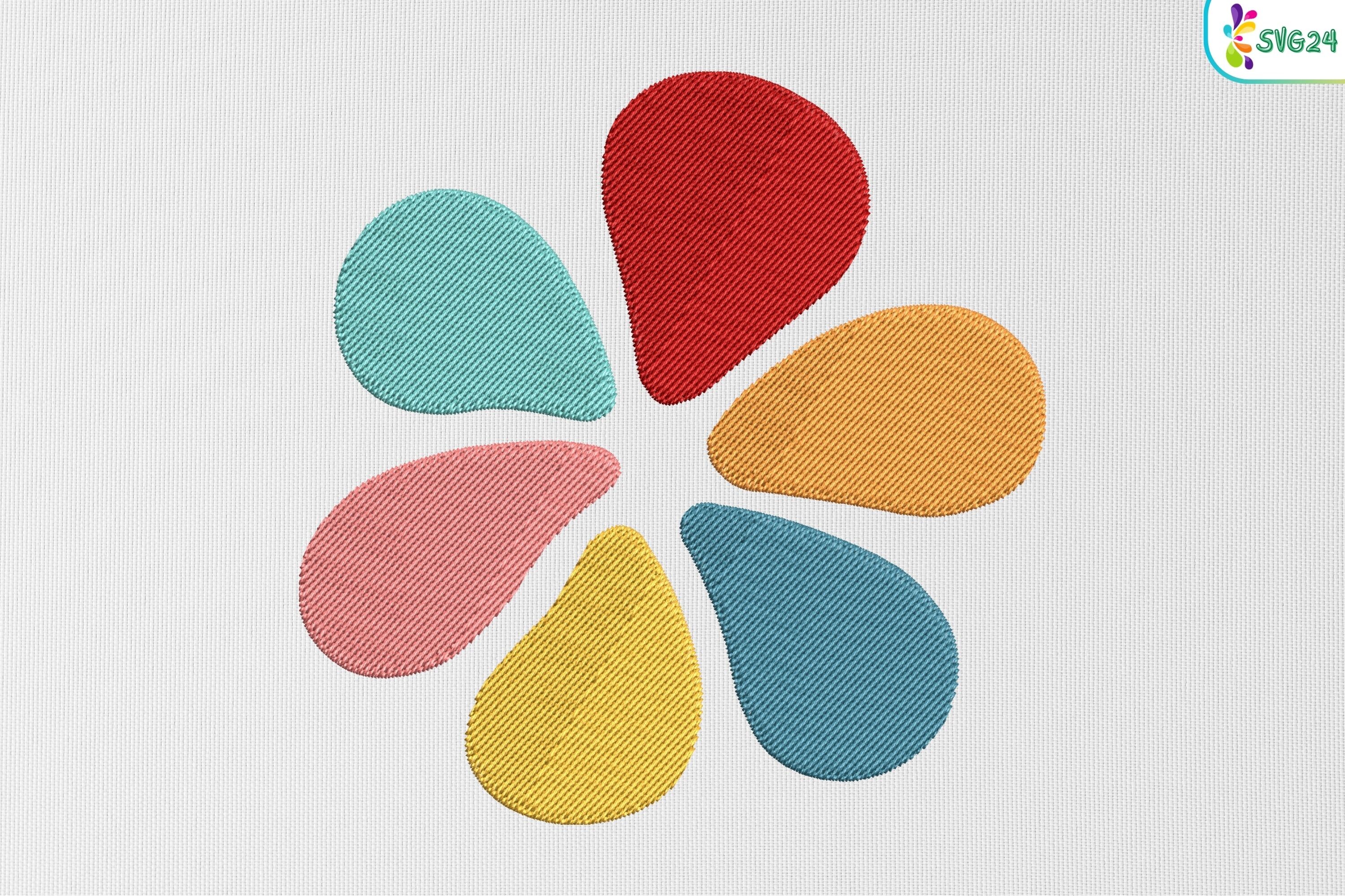 Colorful Flower Petal