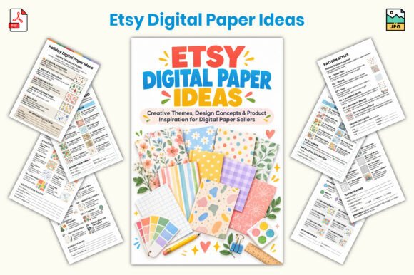 Etsy Digital Paper Ideas