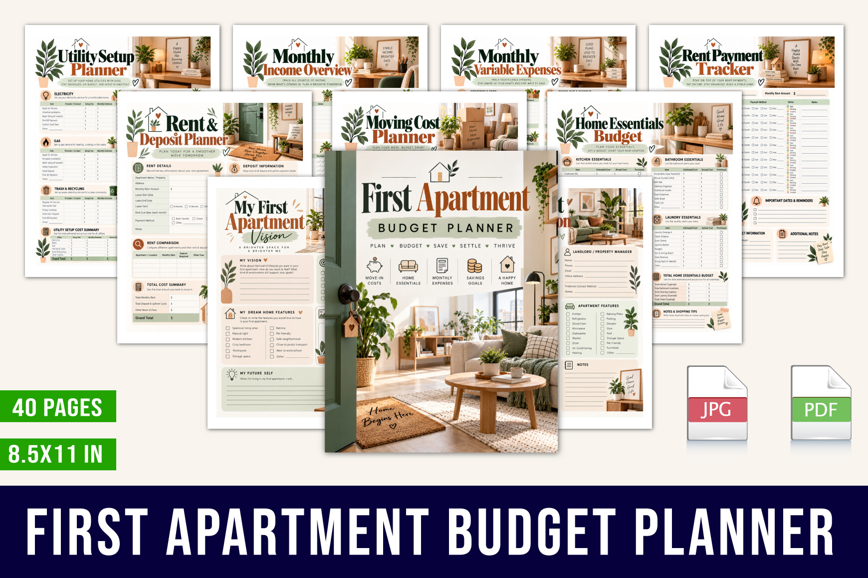 🏡 First Apartment Budget Planner