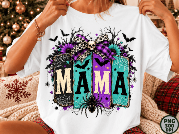 Halloween Mama Spooky PNG