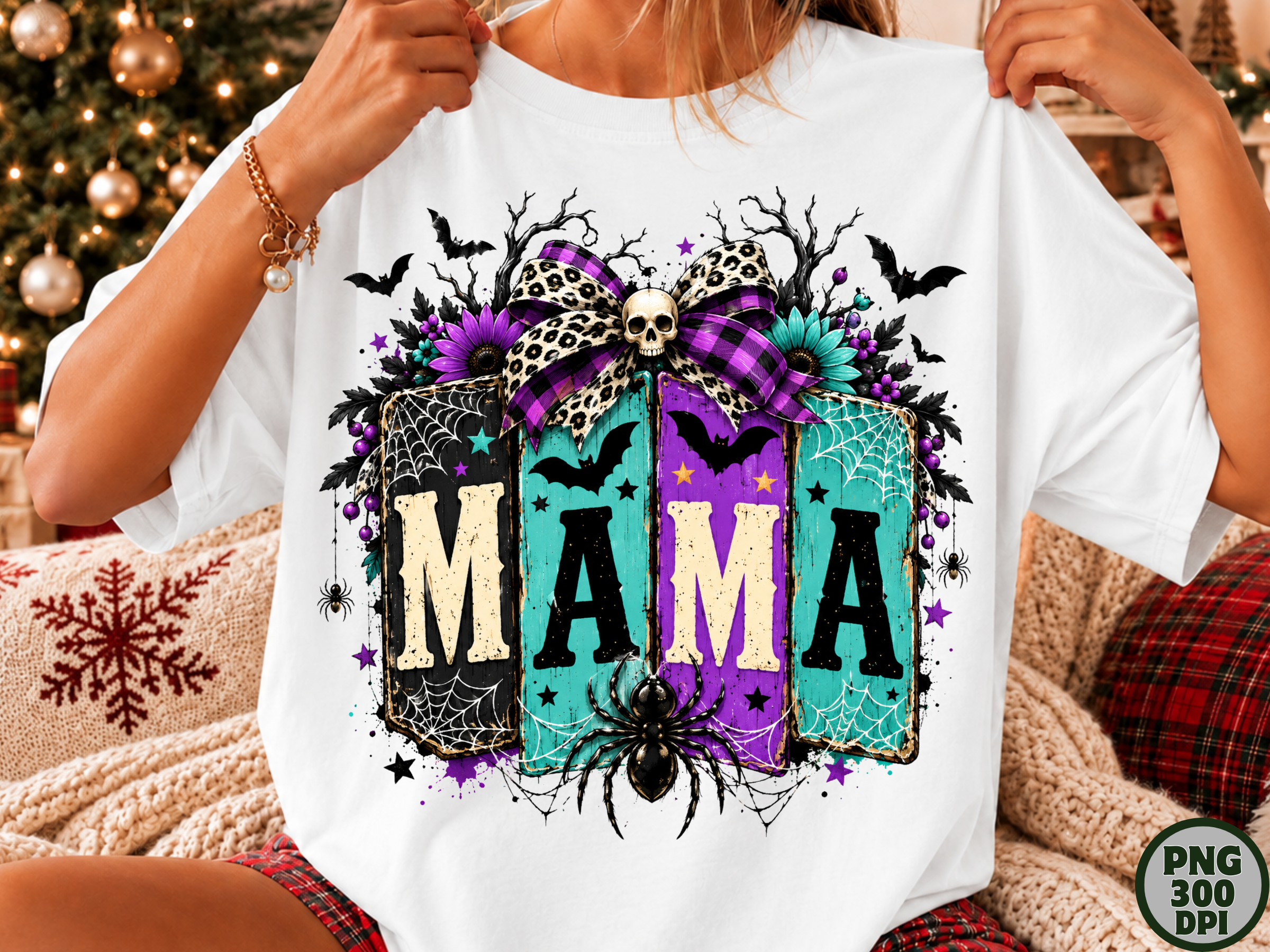 Halloween Mama Spooky PNG