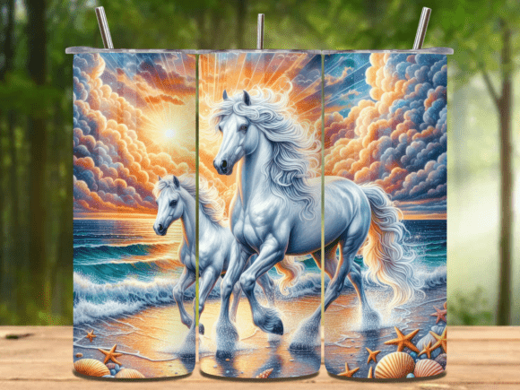 Mama Horse 20oz Tumbler Wrap Png