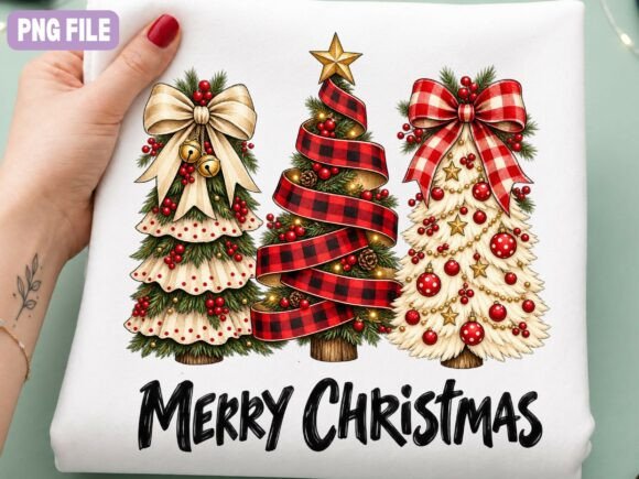 Merry Christmas Tree PNG, Christmas Png