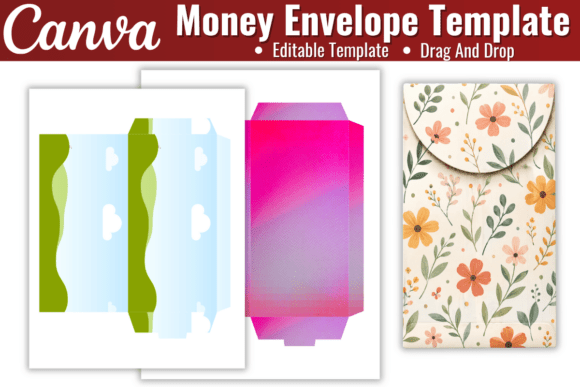Money Envelope Canva Editable Template