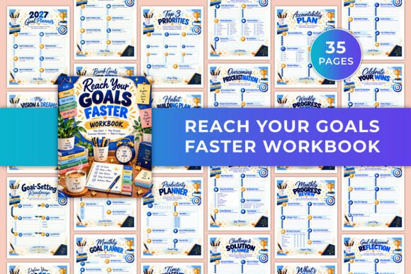 Reach Your Goals Faster Workbook KDP