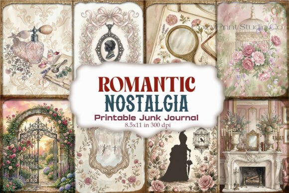 Romantic Nostalgia Junk Journal