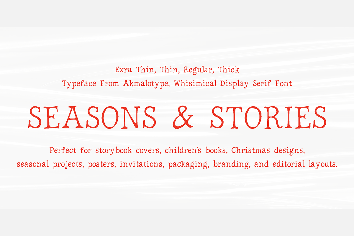 Seasons & Stories