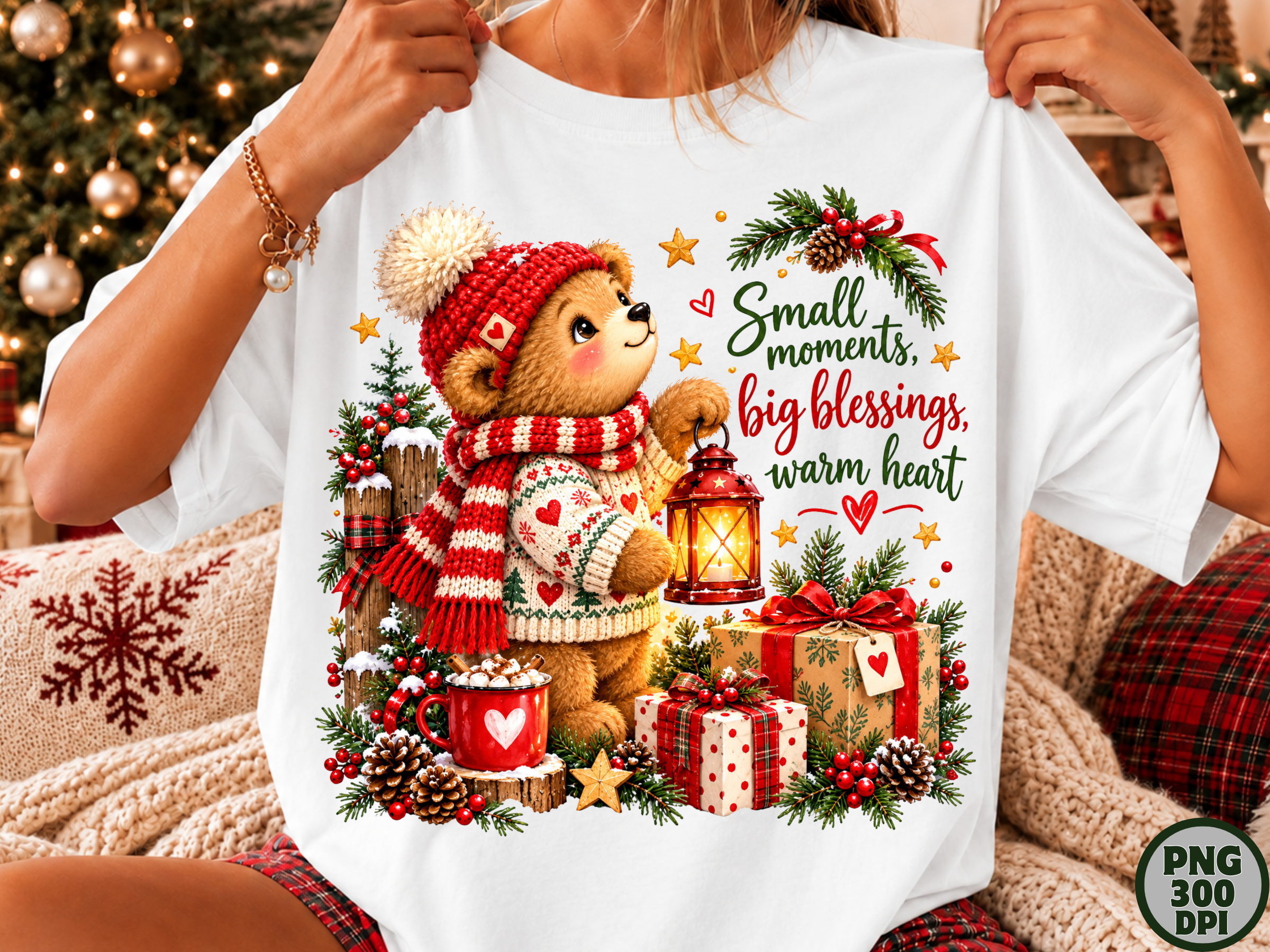 Small Moments Warm Heart Christmas PNG