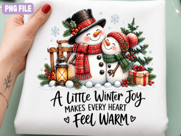 Snowman Winter PNG, Cute Christmas