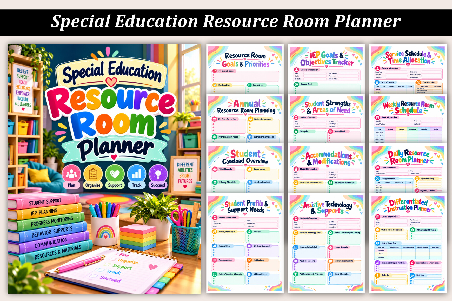 Special Education Resource Room Plan