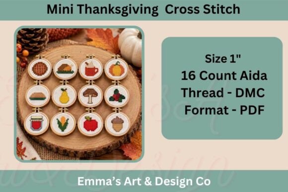 Thanksgiving Cross Stitch Patterns