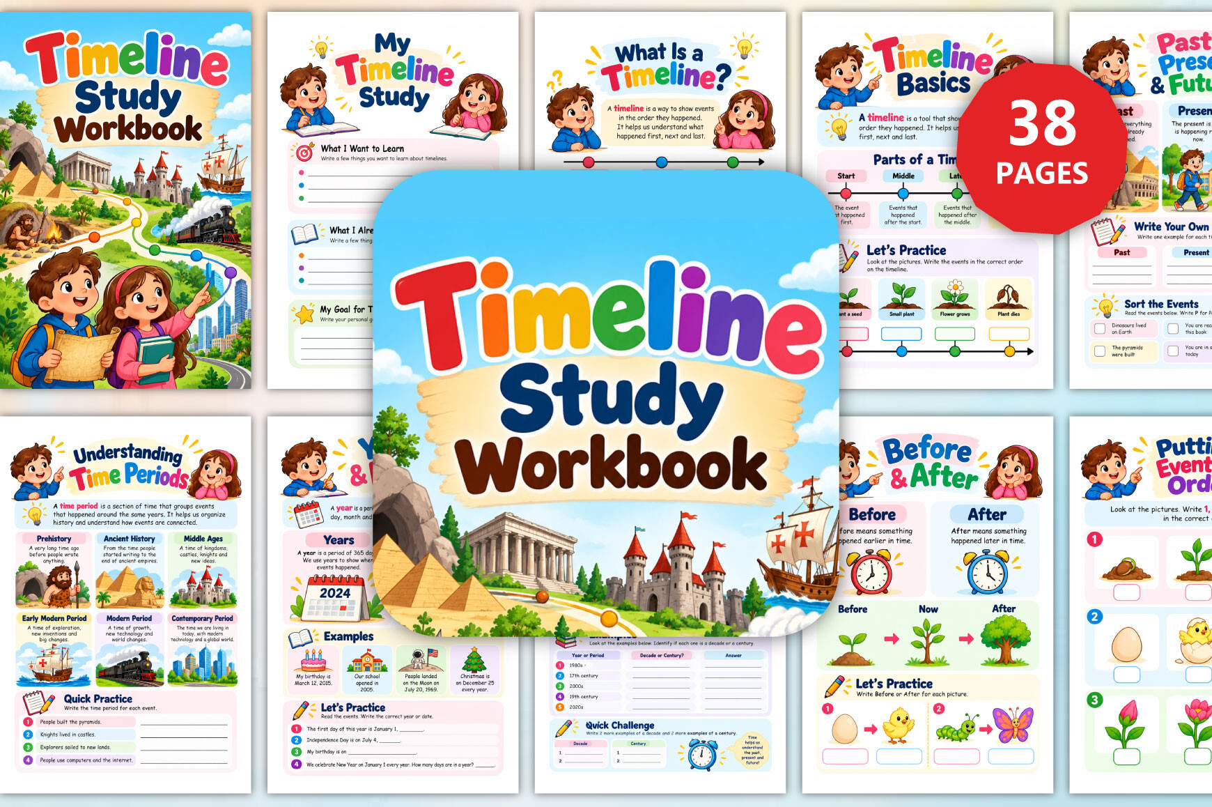 Timeline Study Workbook